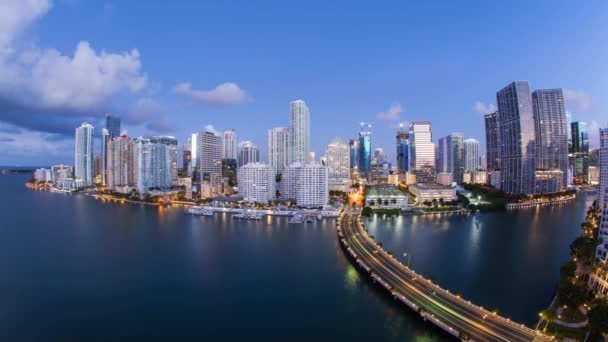 Miami daire kulede kapalı ada — Stok video
