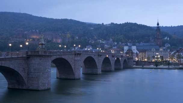 Heidelberg, Baden-Wurttemberg, Alemania — Vídeo de stock