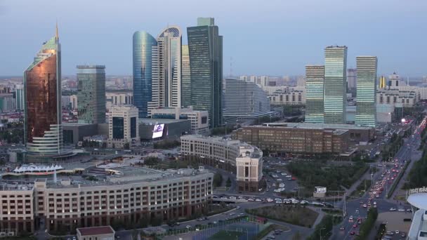 Centrum miasta Astana, Kazachstan — Wideo stockowe