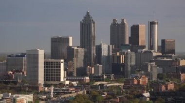 Atlanta manzarası geçen Interstate 85