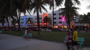 Art deco bölgesinde, Miami