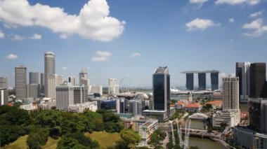 modern şehir manzarası, Singapore