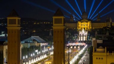 Ulusal Sanat Müzesi, Barcelona önünde çeşmeler
