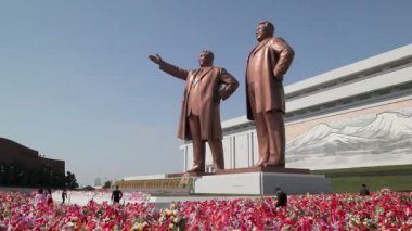 Mansudae büyük anıt, Pyongyang