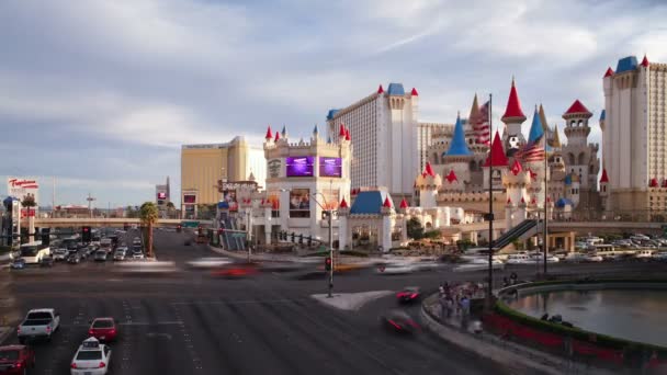 Las Vegas Boulevard, Nevada — Stock Video