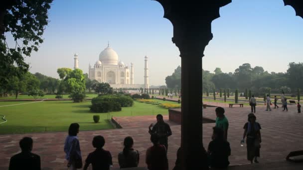 Taj Mahal, Índia, Ásia — Vídeo de Stock