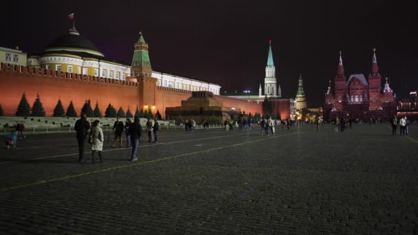 Kızıl Meydan, Moskova Kremlin — Stok video