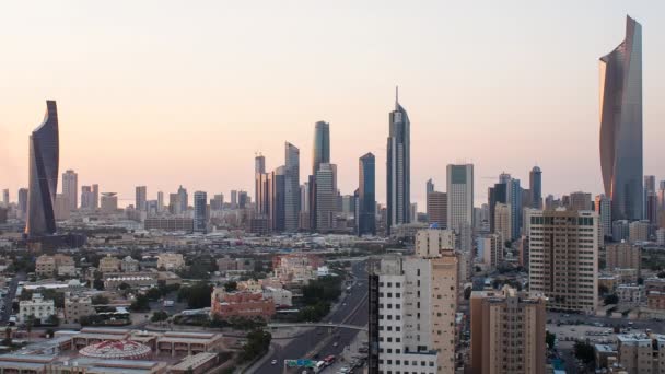 Centro da cidade, Kuwait — Vídeo de Stock