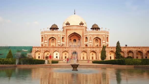 Tumba de Humayun, Delhi, India — Vídeos de Stock