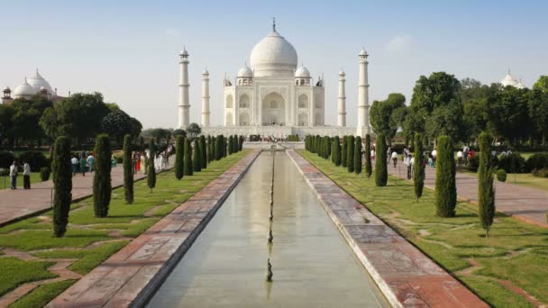 Taj Mahal, India, Asia — Stockvideo