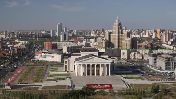 Teatr operowy w Astana — Wideo stockowe