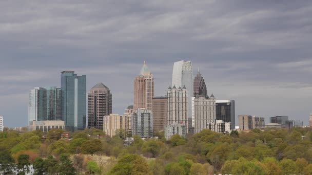 Midtown Skyline de Atlanta — Vídeo de Stock