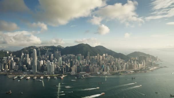 Ilha de Hong Kong, China — Vídeo de Stock