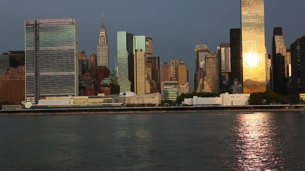 Skyline Midtown Manhattan, Nowy Jork — Wideo stockowe