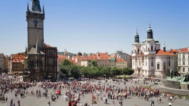 Stare Mesto Square, Praga — Vídeo de stock