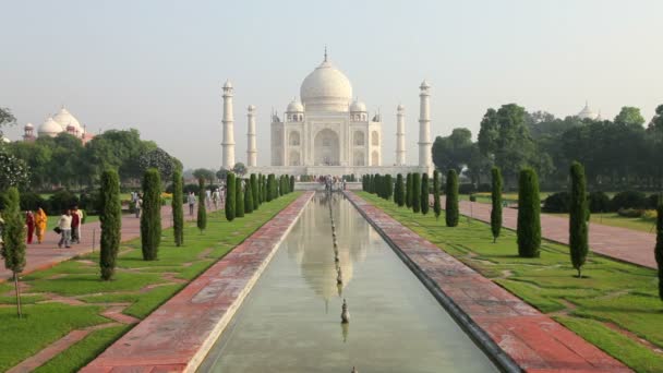 Taj Mahal, Hindistan, Asya — Stok video