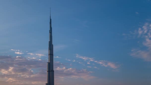 Burj Khalifa în Dubai — Videoclip de stoc