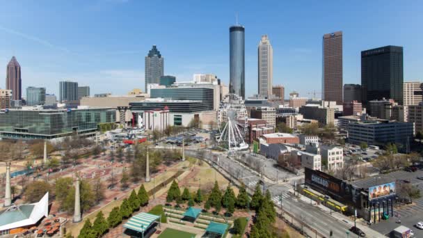 Parque Olímpico do Centenário em Atlanta — Vídeo de Stock