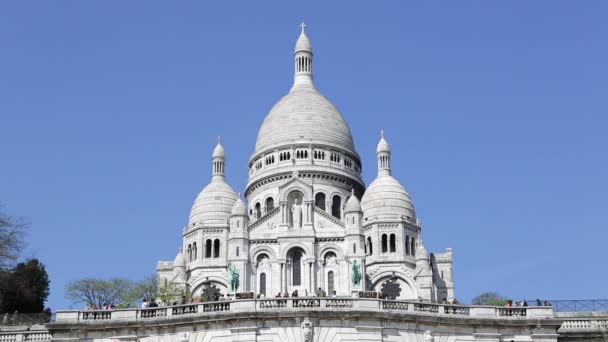 Basilique du sacre coeur, Παρίσι — Αρχείο Βίντεο