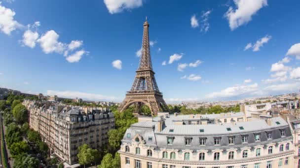 Wieża Eiffel, Paryż — Wideo stockowe