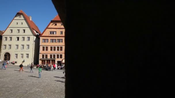Rothenburg ob der Tauber, Baviera — Vídeos de Stock
