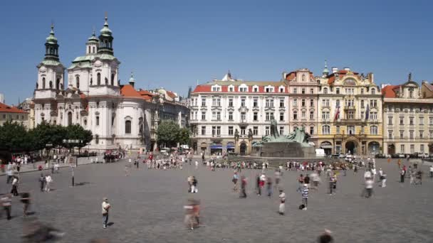 Stare Mesto Square, Praga — Vídeo de stock