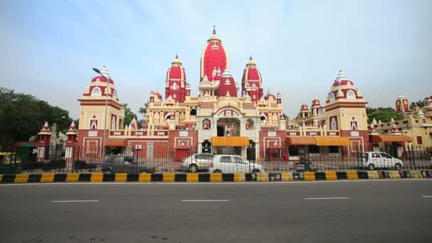 Templo de Lakshmi Narayan, Delhi — Vídeo de Stock