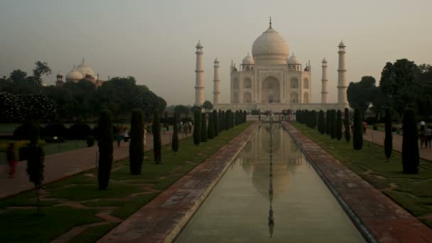 Ταζ Μαχάλ, Ινδία, Ασία — Αρχείο Βίντεο