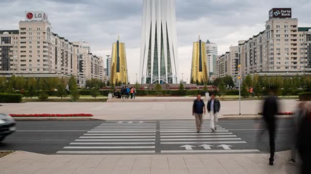 Bayterek Tower, Astana — Wideo stockowe