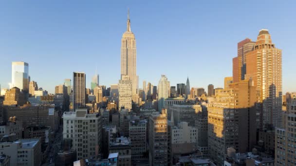 Edificio Empire State, Midtown Manhattan — Vídeos de Stock