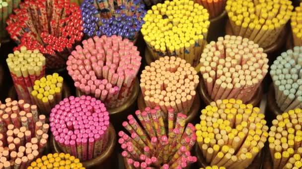 Chopsticks decorativos para venda — Vídeo de Stock