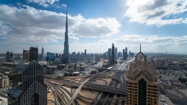 Burdż Chalifa w Dubaju — Wideo stockowe