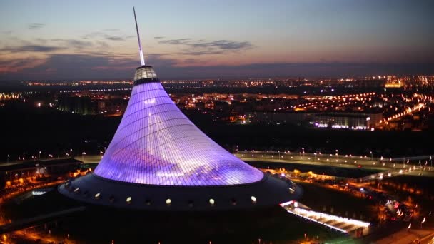 Развлекательный центр "Хан Шатыр", Астана — стоковое видео