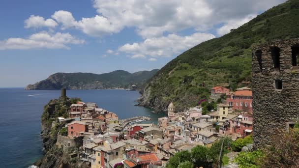 Cinque Terre, Italia — Stok Video