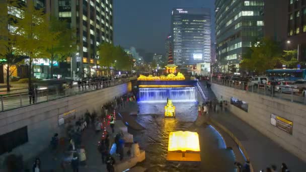 Festival das Lanternas, Seul — Vídeo de Stock