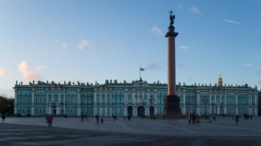Alexander sütun ve Kış Sarayı, Saint Petersburg