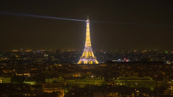 Ейфелева вежа, Париж, Франція — стокове відео