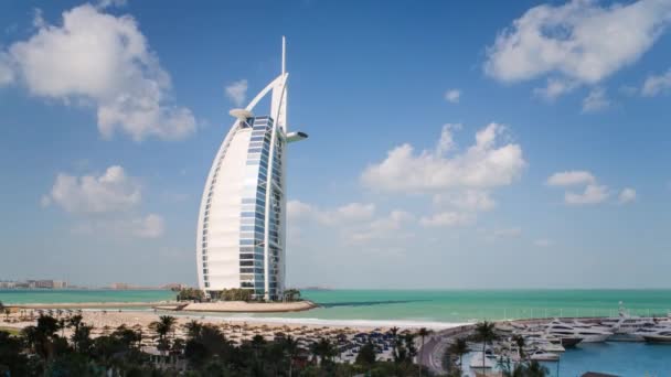 Burj Al Arab Hotel, Dubai — Stock Video