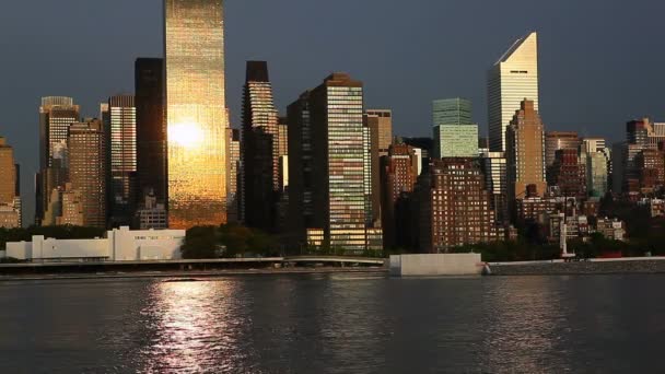 Skyline Midtown Manhattan, Nowy Jork — Wideo stockowe