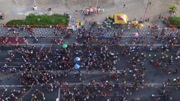 街头狂欢里约热内卢 — 图库视频影像