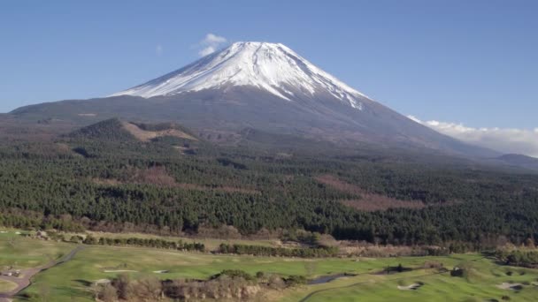 Güzel Mt Fuji, Japonya — Stok video