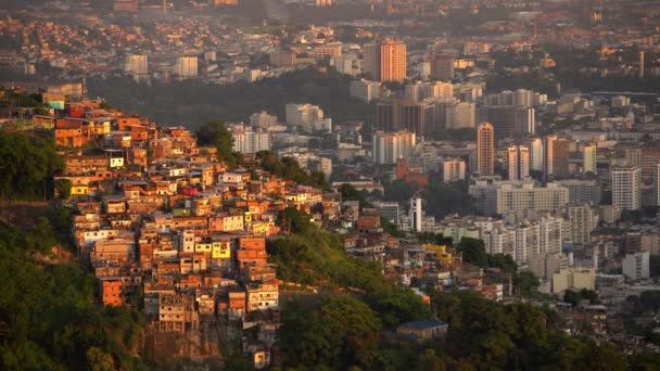 Guararapes Favela w Rio de Janeiro — Wideo stockowe