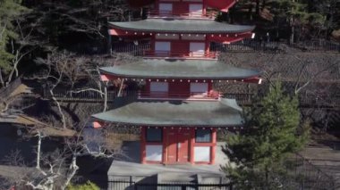 Fuji Dağı ve Chureito Pagoda, Japonya
