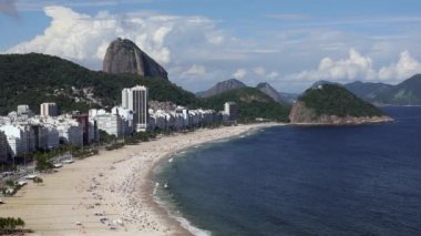 Copacabana Plajı ve Sugarloaf, Rio de Janeiro,