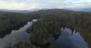 Tarn Hows yakınındaki Hawkshead, İngiltere