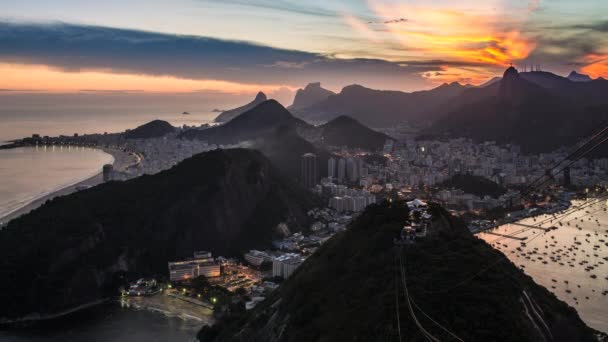 Pão de Açúcar Montanha, Rio de Janeiro — Vídeo de Stock