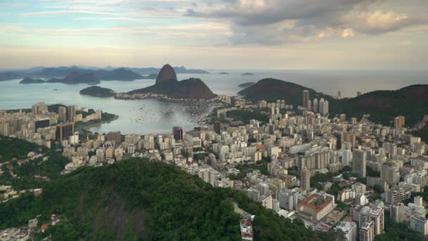 Sugar Loaf Mountain i Rio de Janeiro — Stockvideo