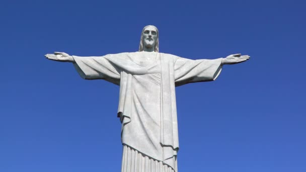 Statue du Christ Rédempteur à Rio de Janeiro — Video