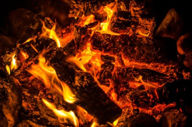 sonsuz siyah arka plan ateş 