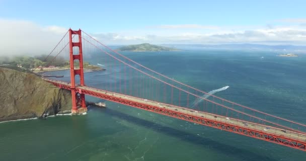 Golden Gate w San Francisco — Wideo stockowe